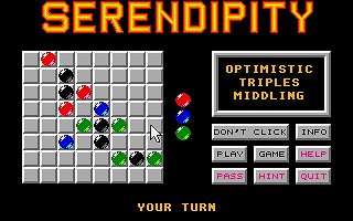 Serendipity atari screenshot